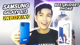 SAMSUNG GALAXY A12 UNBOXING | QUICK REVIEW | GOOD FOR ONLINE CLASS AND GAMING