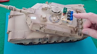 XQ Toys RC M1A2 Abrams Tank 2.4GHz conversion