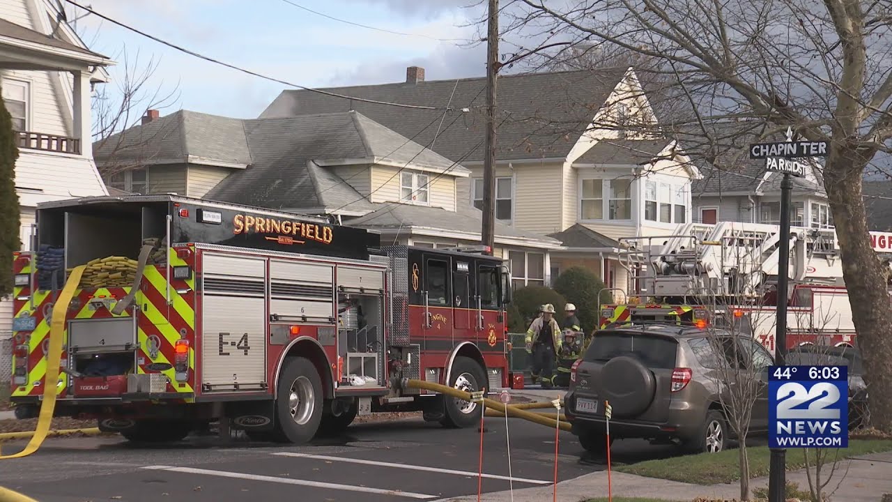 Two pets die in Parkside Street house fire in Springfield - YouTube