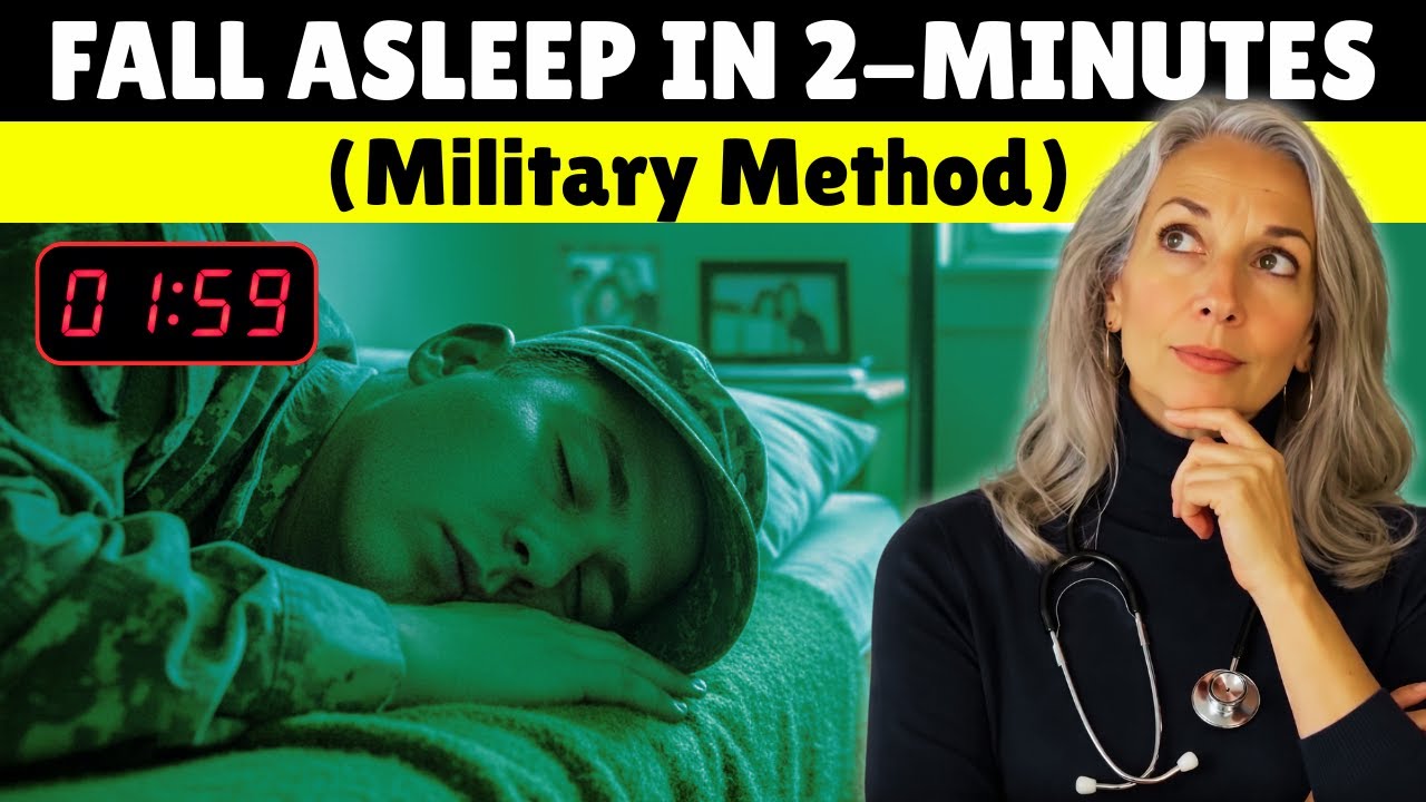 5 Proven Ways To FALL ASLEEP Fast (#5 Is The Military Method)
