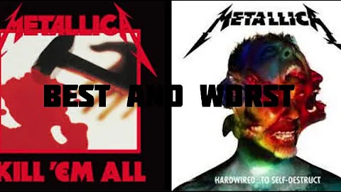 The Best and Worst Song Off Of Each Metallica Album