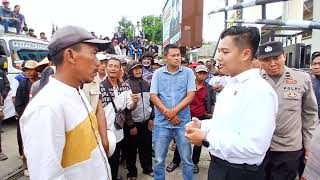 Solidaritas Untuk 5 Saksi, Ratusan Warga Formaster Diterima Terbuka Oleh Kasat Reskrim