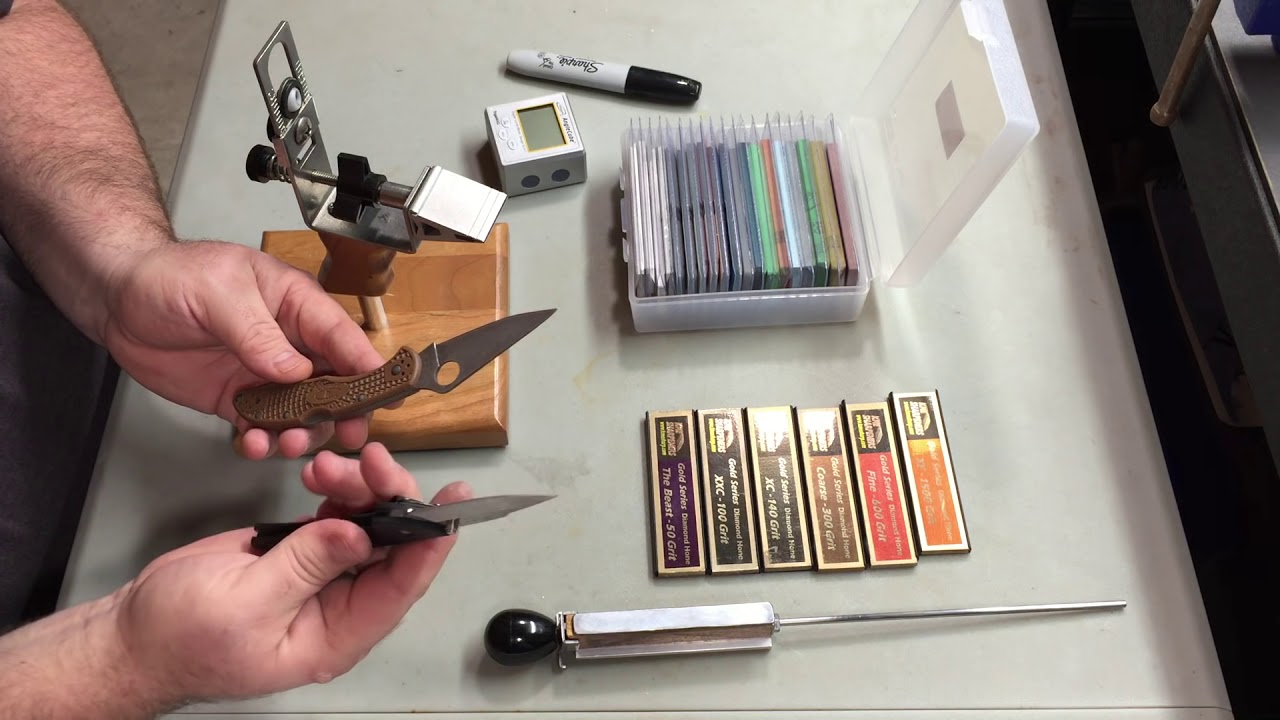 KME Sharpener: 1,000 blades later. Mirror Edges for even the uncoordinated  