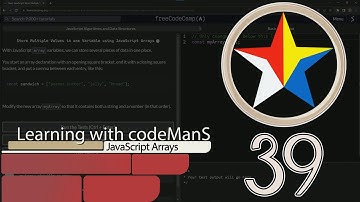 JavaScript Basic 39: JavaScript Arrays | FreeCodeCamp | JS Algorithms and Data Structures
