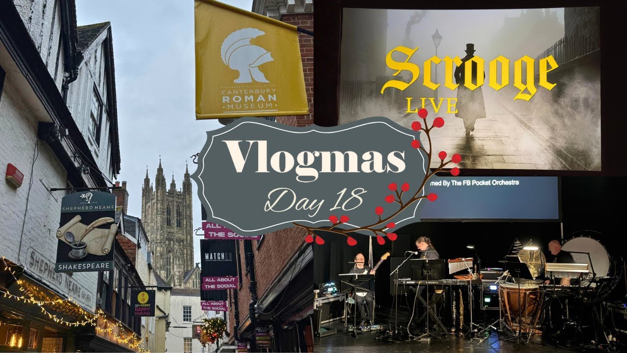 Рождественская песнь | ВЛОГМ ДЕНЬ 18