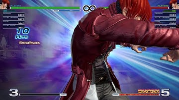 KOF XIV Iori 2 Bar combo (Point)
