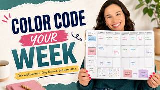 How to Color Code Your Week in the Define Planner