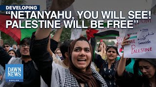 “Palestine Will Be Free”: Pakistani Students Demand Justice For Palestine | Dawn News English