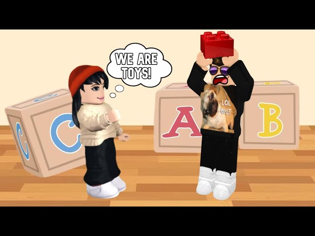 WE BECAME TOYS IN ROBLOX - PLAYING WITH ALEXA #7 class=