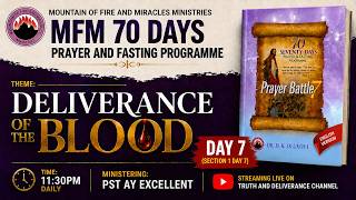 DAY 7 SEVEN MFM 70 DAYS PRAYER & FASTING 2026 PROGRAM | 70 DAYS OF ANSWERED PRAYERS | SECTION 1 screenshot 3