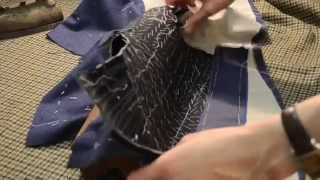 The Making of a Coat #21 Ripping & Smoothing Padding the Lapels