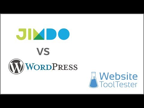 Jimdo vs Wordpress: