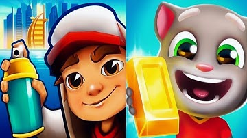 subway surf vs talking tom gold run |Gameplay #2 / Android / IOS Games // Mobile Games