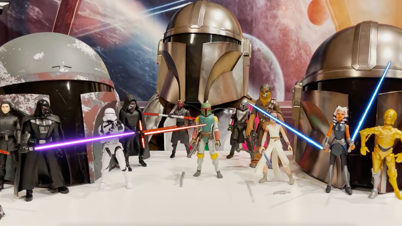 Unboxing Book of Boba Fett Toys With Jenna