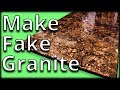 Learn to Mimic Granite with Epoxy | Stone Coat Countertops