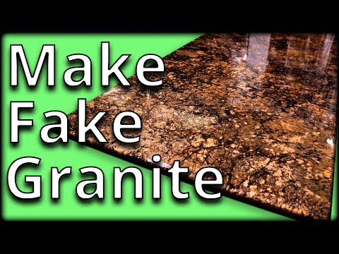 Learn to Mimic Granite with Epoxy | Stone Coat Countertops
