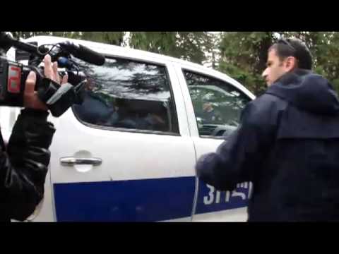 ადამიანის დაკავება ზუგდიდის ცენტრში