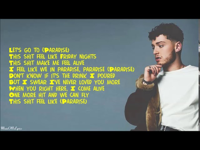 Bazzi - Paradise [Lyrics] 