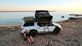 The best spot to camp at Cape Keraudren, WA, Australia. Camping & Droning the Pilbra Coast