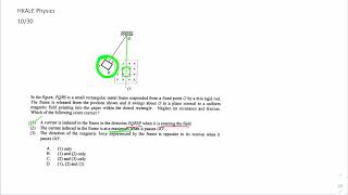 HKALE Physics 10 30