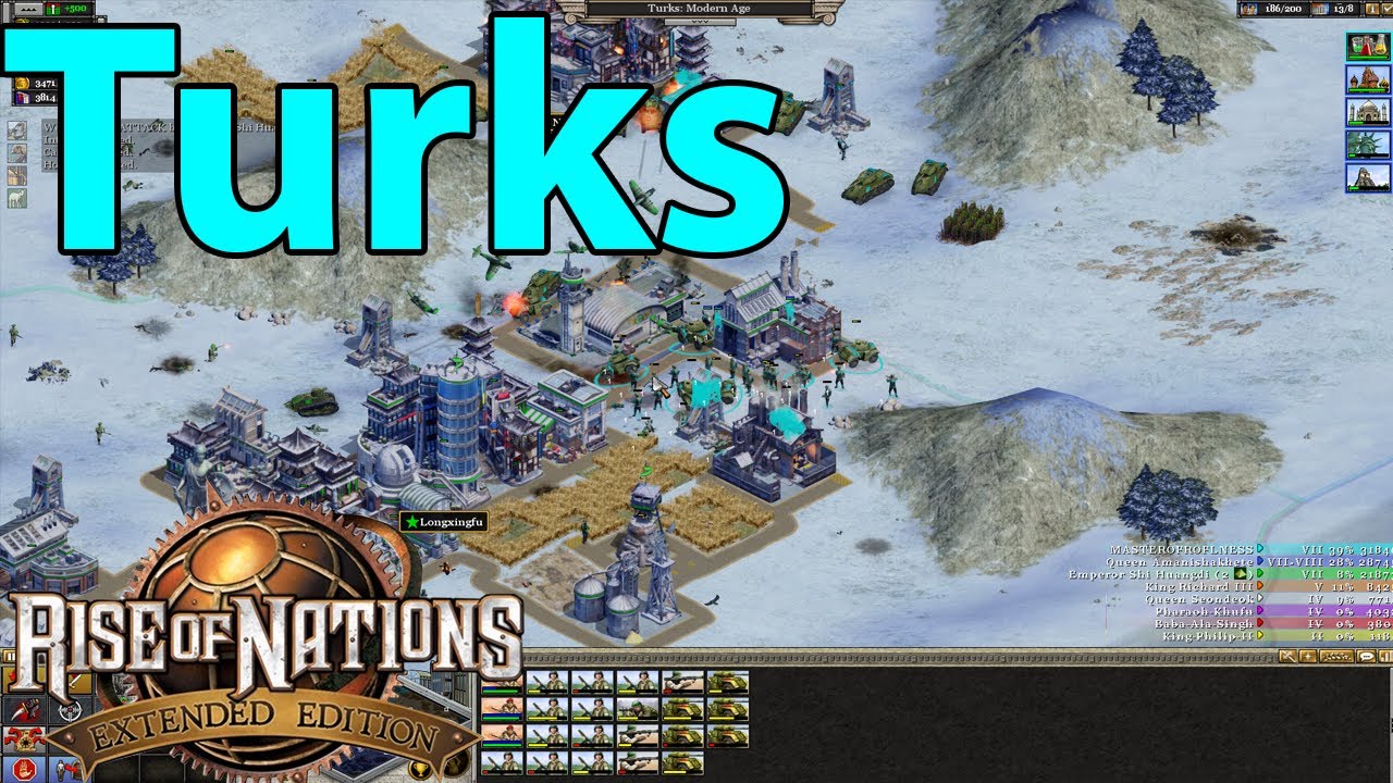 Rise Of Nations : Extended Edition Eight Player Skirmish ...