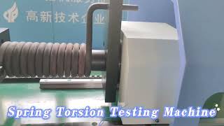 Spring Torsion Testing Machine