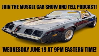 WKS Muscle Car Show and Tell Podcast REPLAY from September 27 2023