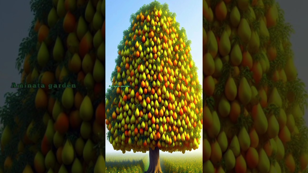 Easy and new techniques for growing and planting pear trees from fruit.