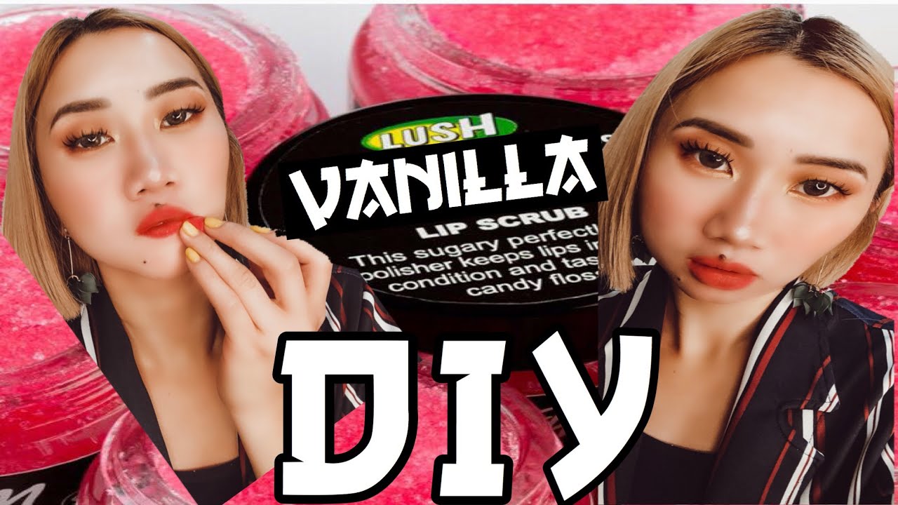 DIY Lush lip scrub for soft plump lips YouTube