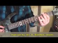Poison Ride The Wind Guitar Lesson Tutorial mp3