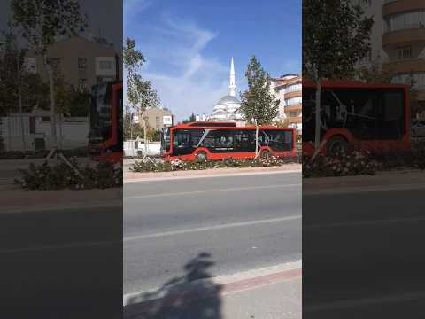 Konya Belediye Otobüs Geçişleri #76 (57 S.Eyyubi Tramvay) Man Lion's City G CNG