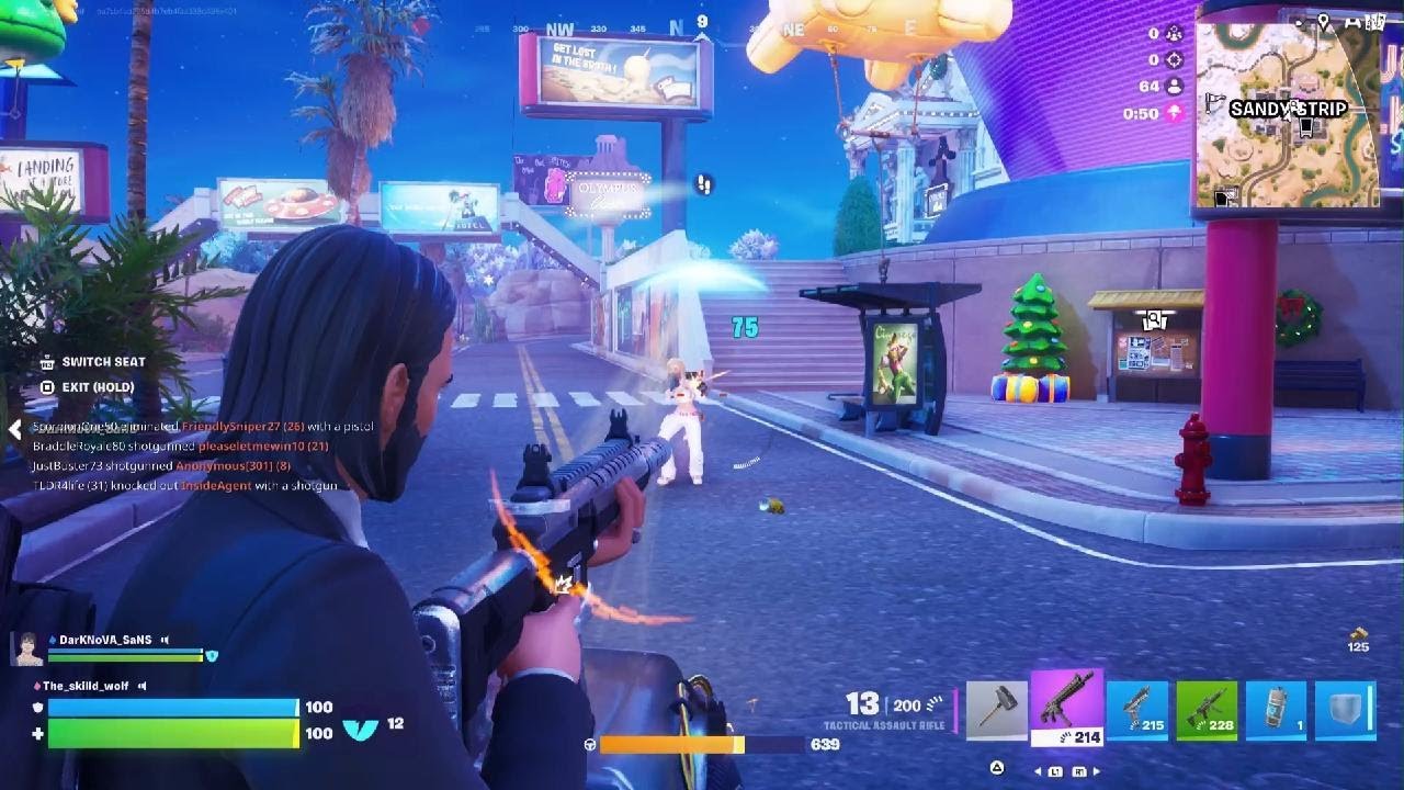 Fortnite Me and my cousin just having fun