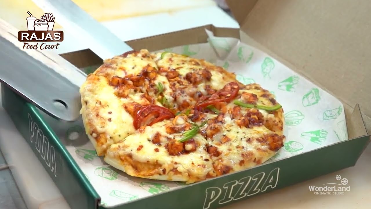 Pizza, Rajas Food Court,Pavoorchatram. Wonderland Cinematic Studio.