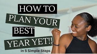 5 Simple Steps to PLAN Your Goals and Achieve Them Fast