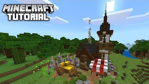 Minecraft 1.17 Bakery Shop Tutorial [How to Build]