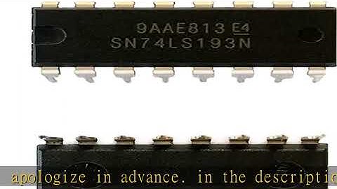 Todiys New 15Pcs for 74LS193 74LS193N SN74LS193N HD74LS193P DM74LS193N DIP-16 Presettable 4-BIT Bin