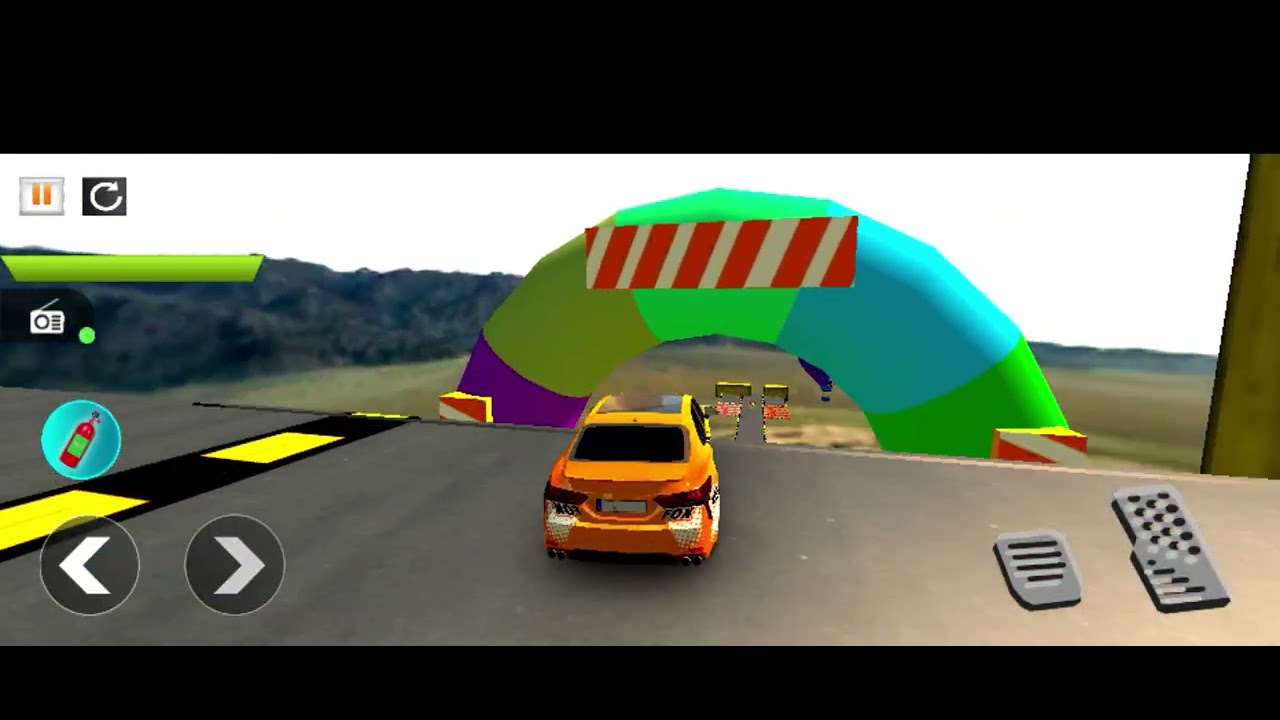 MegaRampCarRacing.This game givs u the complete freedm to explor more within the game!10/10gameplay.