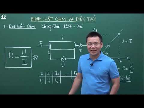 Video Bài giảng Định luật Ôm và điện trở - Lớp 11 - Thầy... - youtube