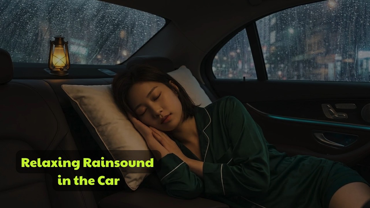 Relaxing Rain in the Car 🌙 Perfect Sounds for Sleep - YouTube
