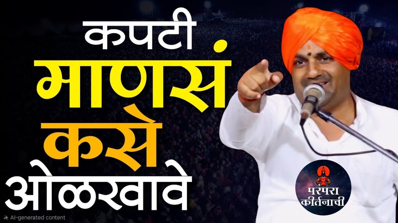 कपटी माणसं कसे ओळखावे 🙏 हभप बाळू महाराज गिरगावकर किर्तन ! Balu maharaj girgaonkar kirtan 