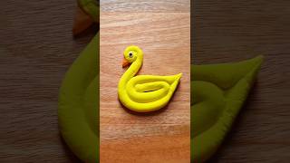 The duck nobody can ignore..... 🦆🦆🦆#clayart #clay #cute #duck #shorts #spy