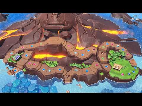Super Mario Party Jamboree TV #136 Goomba Lagoon Donkey Kong & Boo vs Toad & Wario