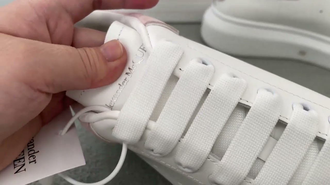 A-lexander Mcqueen W Oversize Sneaker White Pink