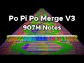 [Black MIDI] Po Pi Po Merge V3 - 907 Million Notes ~ LucasMIDI and Others