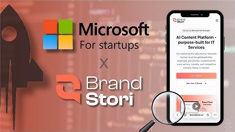 How Microsoft for Startups Accelerated Our AI Startup Journey | BrandStori.ai Founders Speaks