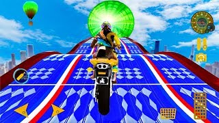 Juegos de Motos - GT Mega Ramp Bike Stunts Free Modo Imposible - Super Motocicletas screenshot 5