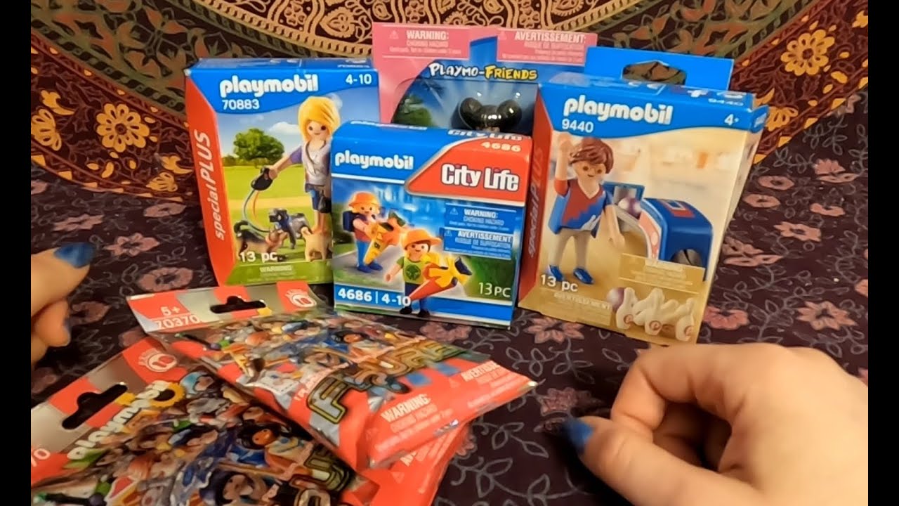 FIGURINE MINI-HAUL!! Opening 3 Playmobil "Special Plus", 2 Fi?ure Packs, and 1 PlaymoFriend!