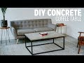 DIY Concrete Coffee Table | Beginner Mistakes Video DIY Concrete Coffee Table | Beginner Mistakes Video