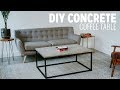 DIY Concrete Coffee Table | Beginner Mistakes Video