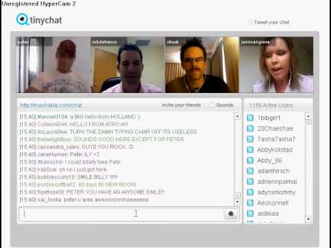 TinyChat Overload - Peter Facinelli, Billy Burke, ...